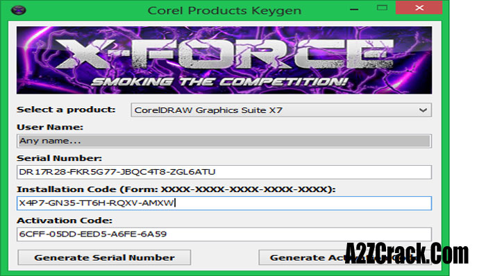 corel 13 serial number